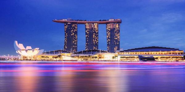 Marina Bay Sands周辺夜景