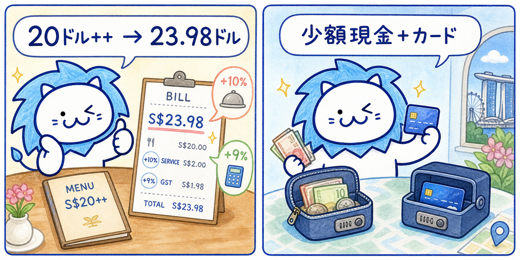 飲食店のプラスプラス表示と現金とカードを使い分けるポイント