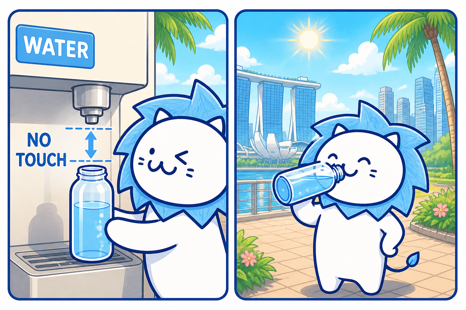 シンガポールの水道水は飲める?
