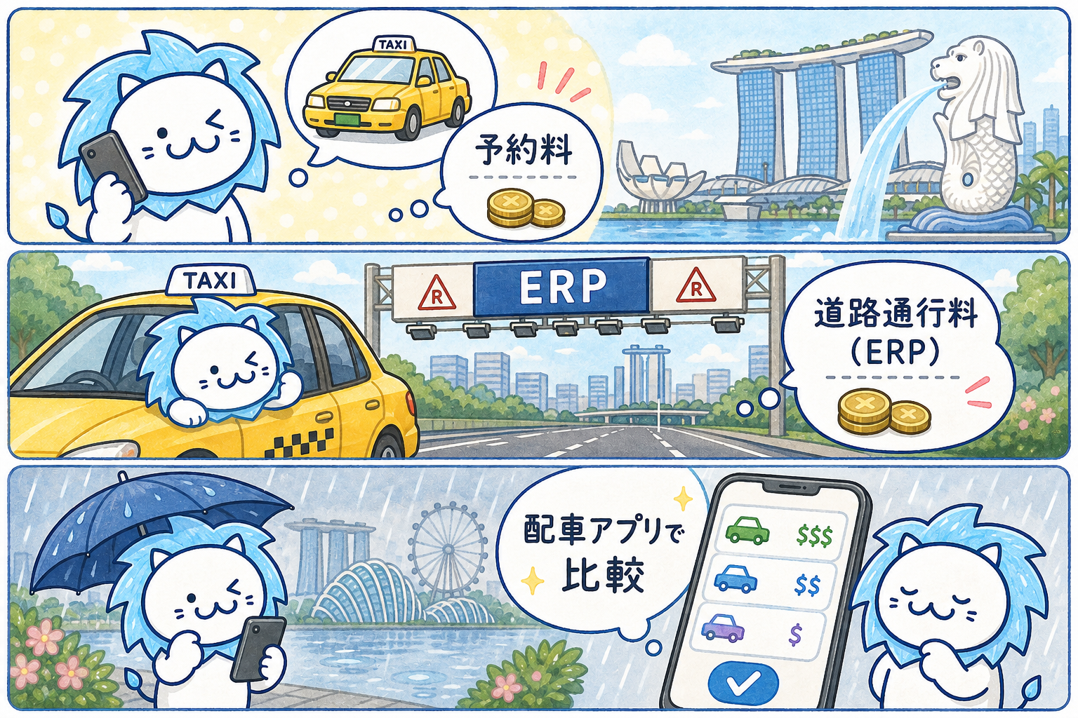 予約料と道路通行料を確認し、配車アプリの料金を比較するポイント