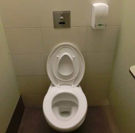 チャンギ国際のトイレ