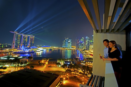マリーナ マンダリン シンガポールの夜景は絶景！