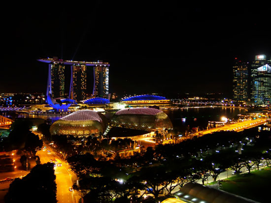 素敵な夜景は、シンガポールの旅行・観光を一気に盛り上げてくれます！