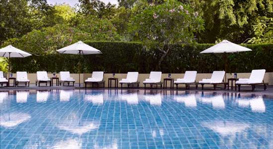 ザ リージェント シンガポール - ア フォーシーズンズ ホテルの屋外プール