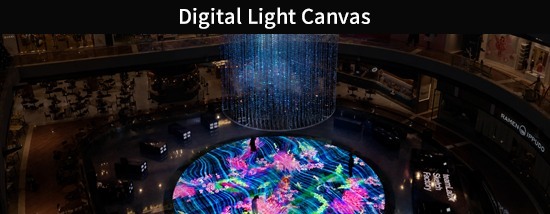 マリーナベイ・サンズのDigital Light Canvas