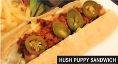 Hush Puppy Sandwich