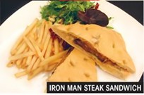 Iron Man Steak Sandwich
