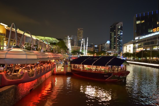 クラークキーの夜景が美しい